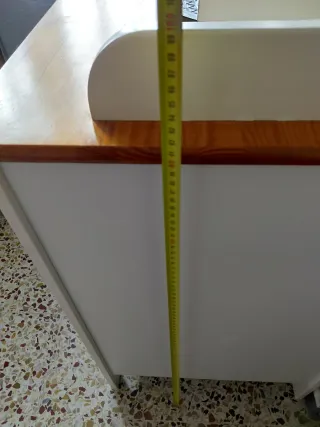 Cómoda dormitorio con cambiador