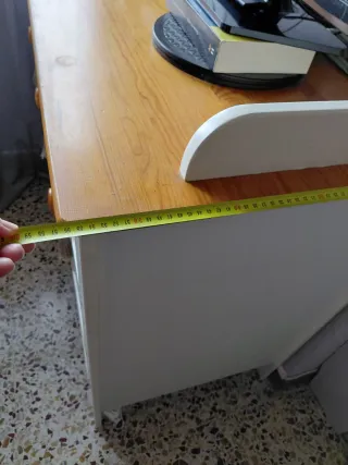 Cómoda dormitorio con cambiador