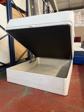 Base Cama Canape Flex 150x190 + Colchón Astral