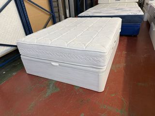 Base Cama Canape Flex 150x190 + Colchón Astral