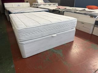 Base Cama Canape Flex 150x190 + Colchón Astral