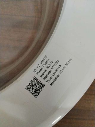 Puerta Lavadora BEKO 15105D