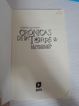 Crónicas de la Torre II. La maldición del Maest...