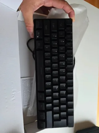 Teclado Mecánico Negro Ordenador