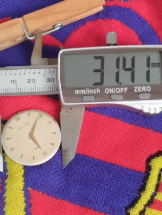 Movado Calibre 125 Movimiento