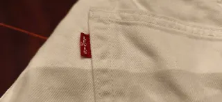 PANTALÓN LEVI'S 502 TM, CABALLERO, BLANCO, W32 L32