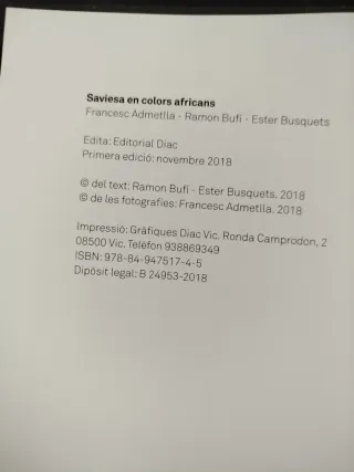 Saviesa en colors africans