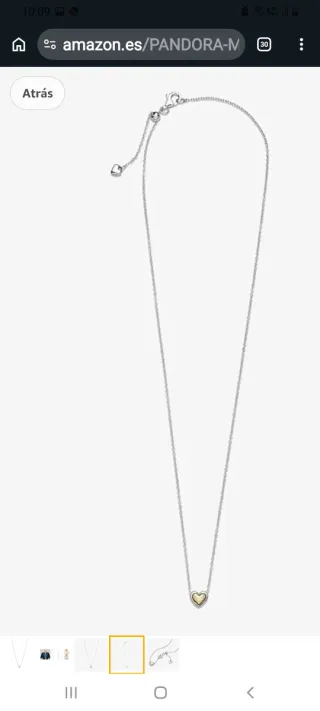 Collar Pandora Plata 925