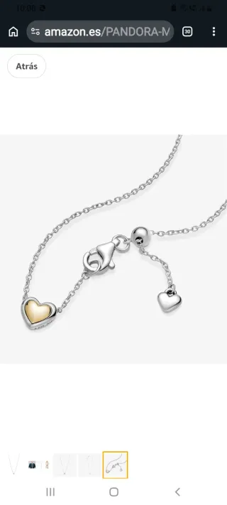 Collar Pandora Plata 925