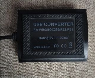 Adaptador USB Karaoke Wii, Xbox 360, PS2/3