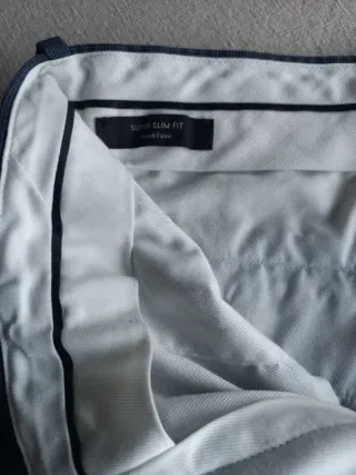 Traje Hombre Mango Azul Marino Príncipe de Gales