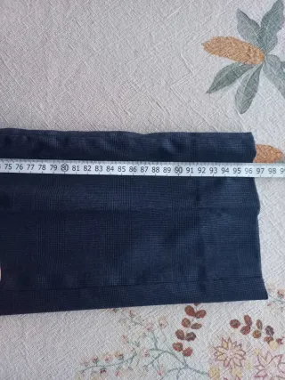 Traje Hombre Mango Azul Marino Príncipe de Gales