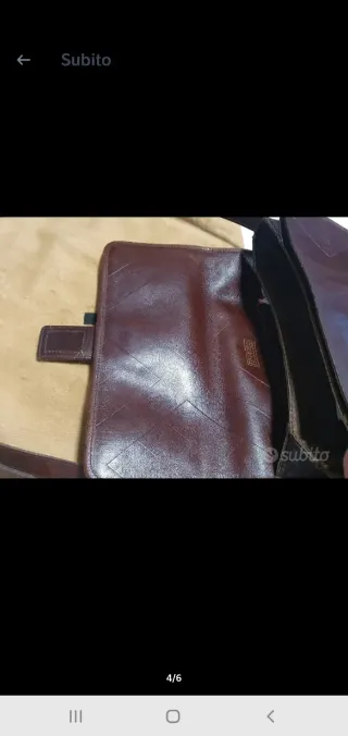 Borsa Fendi pelle vintage anni 70