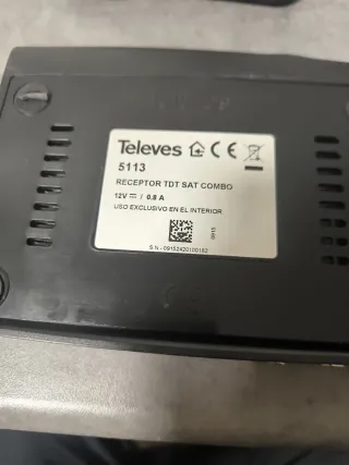 Televes 5114 Receptor TDT SAT Combo