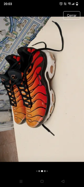 Nike Air Max Plus TN Naranja y Rojo