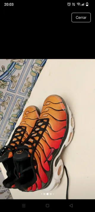 Nike Air Max Plus TN Naranja y Rojo