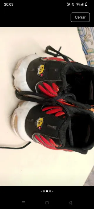 Nike Air Max Plus TN Naranja y Rojo