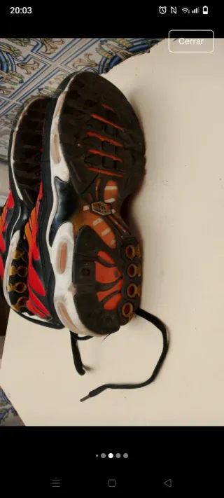 Nike Air Max Plus TN Naranja y Rojo