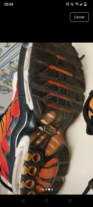 Nike Air Max Plus TN Naranja y Rojo