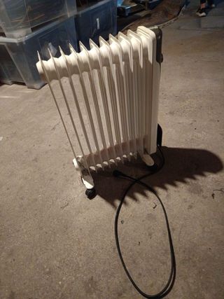 Radiador eléctrico blanco