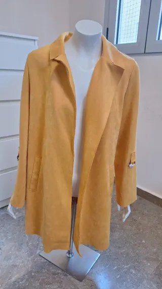 Gabardina Only Mostaza