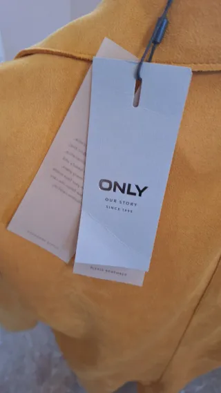 Gabardina Only Mostaza