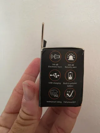 Bocina Eléctrica para Bicicleta 140 dB