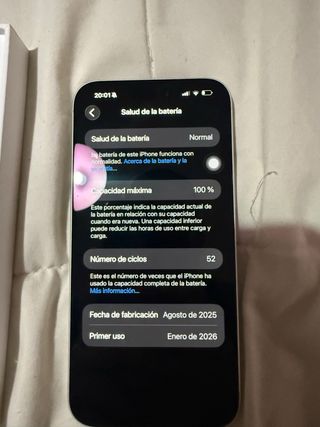 NEGOCIABLE iPhone 16 Plus Blanco 256GB