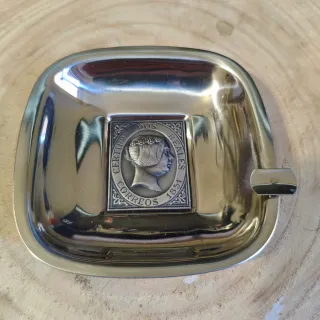 Estuche encendedor, cenicero y cigarrera