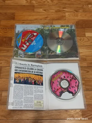 DVD Madagascar Ed Especial 2 Discos y Los Simpsons
