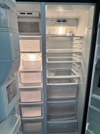 FRIGORÍFICO AMERICANO LG COMBI NO FROST EN NEGRO