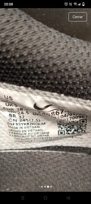 Nike Court Royale Negro/Blanco