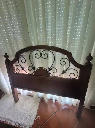 Dormitorio rústico madera maciza 135