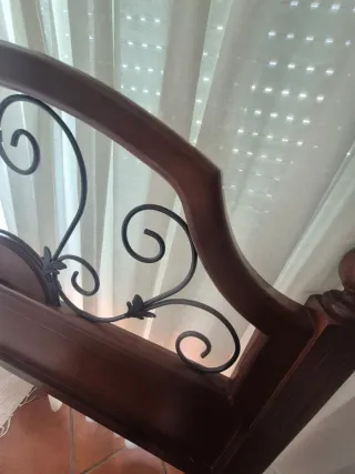 Dormitorio rústico madera maciza 135