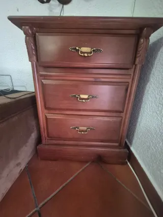 Dormitorio rústico madera maciza 135