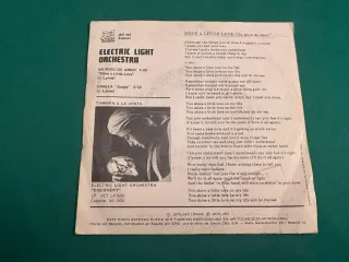 Vinilo 7" Electric Light Orchestra