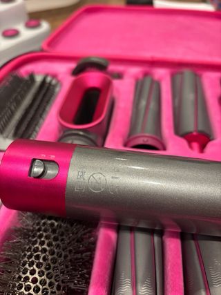 Dyson Airwrap Cinza/Fúcsia Completo