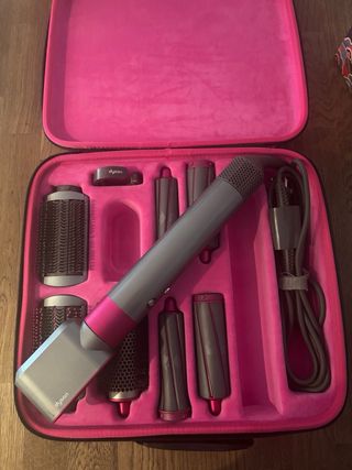 Dyson Airwrap Cinza/Fúcsia Completo