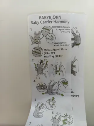 Mochila Porta Bebé BabyBjörn Harmony
