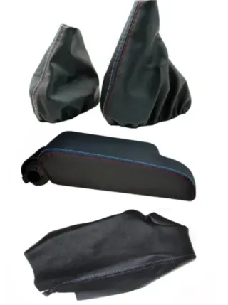 Funda Pomo Freno de Mano y Reposabrazos BMW E46