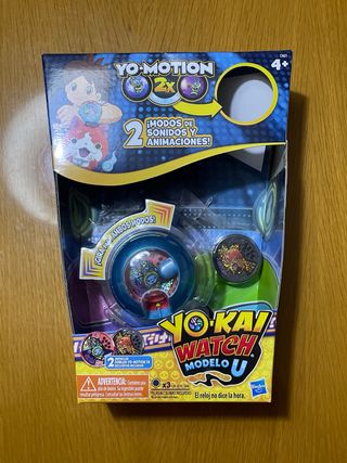 Reloj Yo-kai Modelo U + 2 Sobres medallas NUEVO
