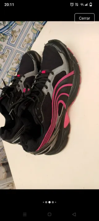 Zapatillas Puma Mujer Talla 41 Negro/Rosa