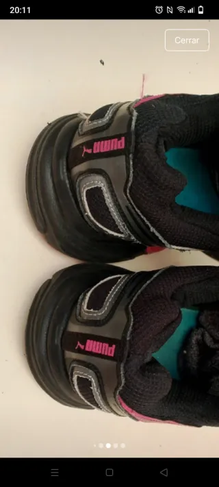 Zapatillas Puma Mujer Talla 41 Negro/Rosa