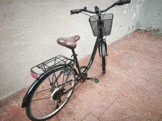 Bicicleta de paseo  B-PRO urbano Life 26 Negra