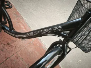 Bicicleta de paseo  B-PRO urbano Life 26 Negra