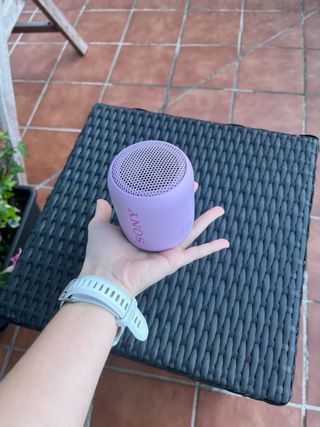 Altavoz Sony Morado Nuevo
