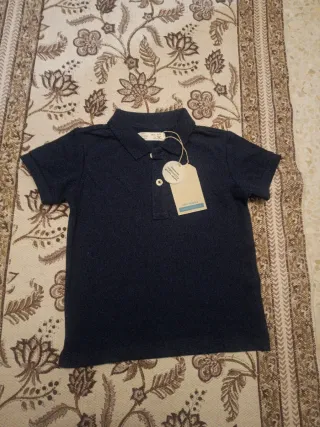 Polo Zara niño azul marino Talla 2/3
