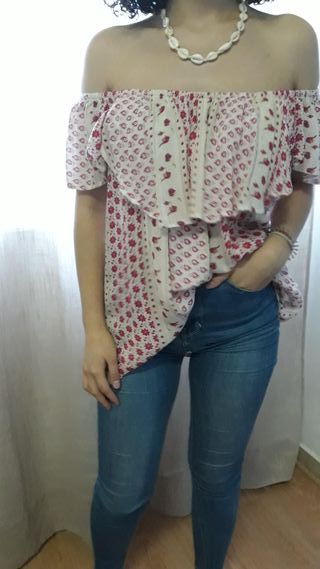 Blusa estampada floral