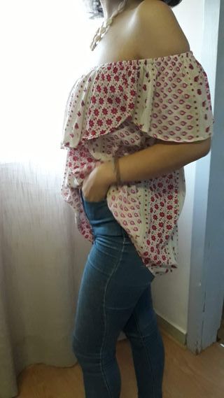 Blusa estampada floral