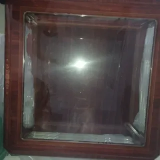 Mesa de centro madera y cristal